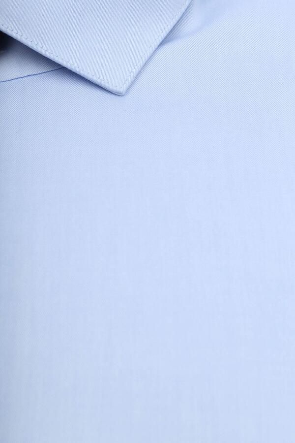Suitable Overhemd Dubbelmanchet Blauw - Foto 5