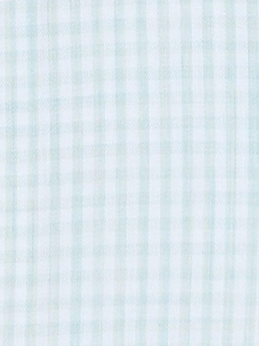 Suitable Overhemd Extra Lange Mouwen Twill Ruit Lichtgroen - Foto 4