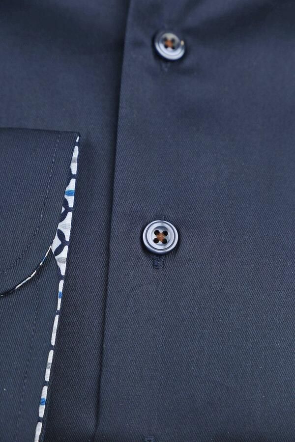 Suitable Overhemd Navy 270-5 - Foto 3