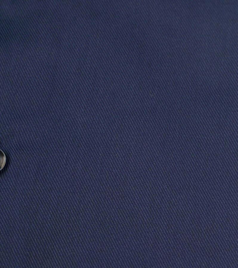 Suitable Overhemd Navy Blauw Twill DR-05 - Foto 2