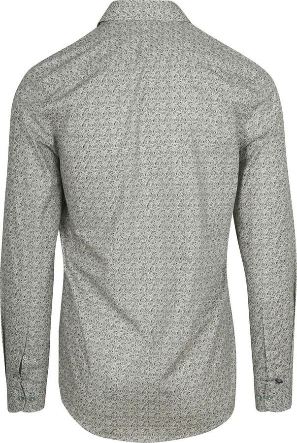Suitable Overhemd Paisley Groen - Foto 4