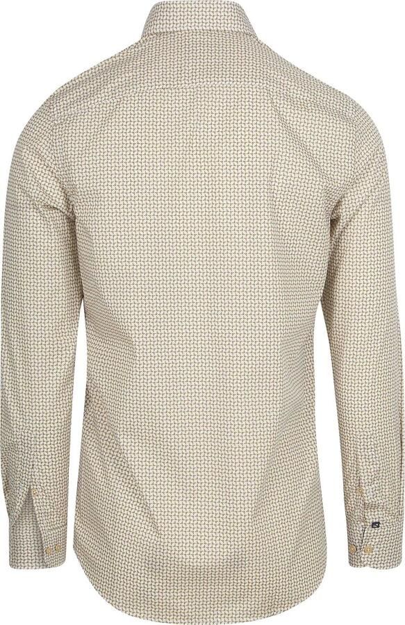 Suitable Overhemd Print Beige - Foto 5