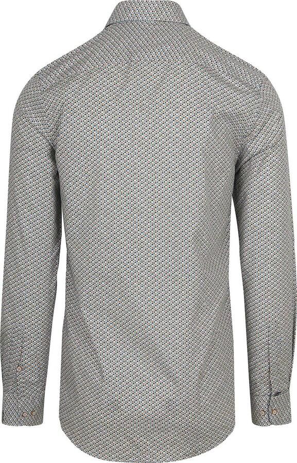 Suitable Overhemd Print Blauw - Foto 5
