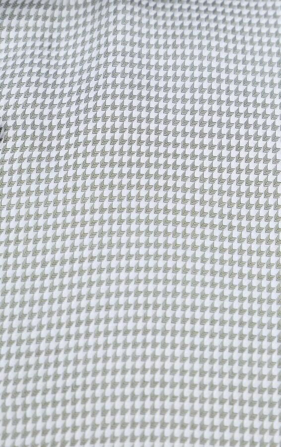 Suitable Overhemd Lange Mouw Overhemd Print Groen - Foto 3