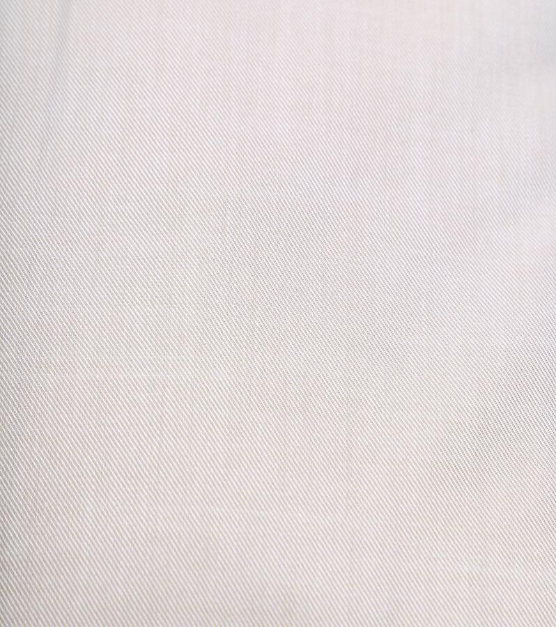 Suitable Overhemd Lange Mouw Overhemd Twill Beige - Foto 2