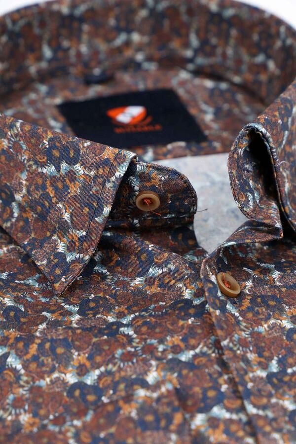 Suitable Overhemd Van Gogh Bruin - Foto 2