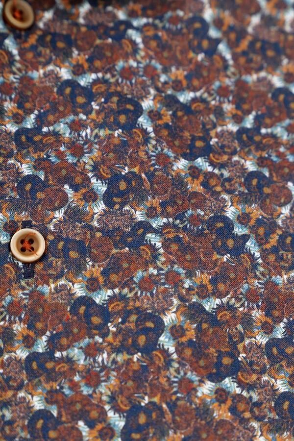 Suitable Overhemd Van Gogh Bruin - Foto 3