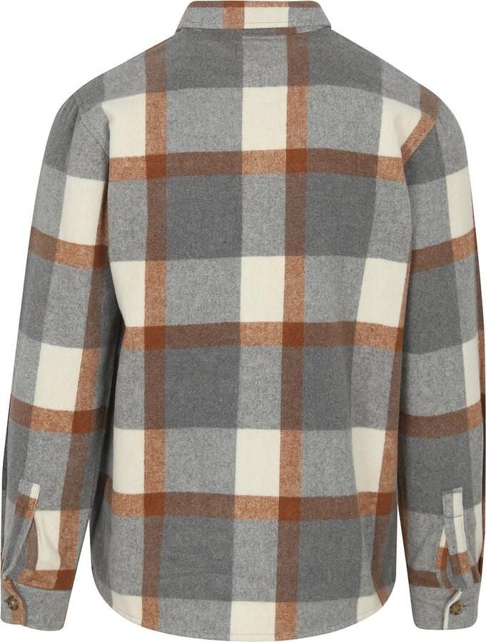 Suitable Sweater Overshirt August Wool Blend Grijs - Foto 3