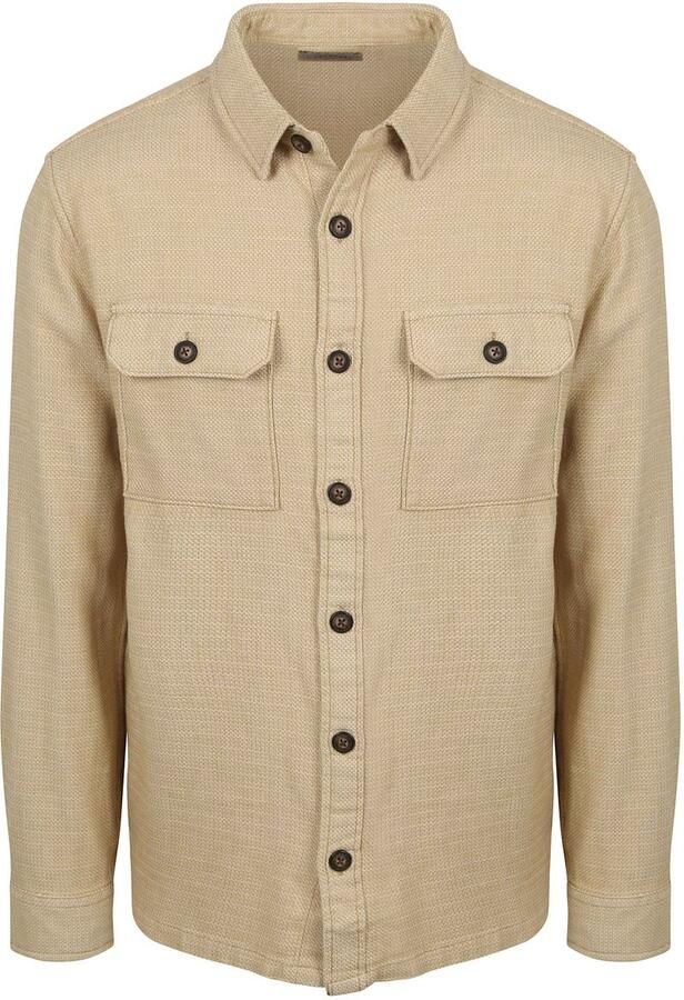 Suitable Overshirt Structure Beige