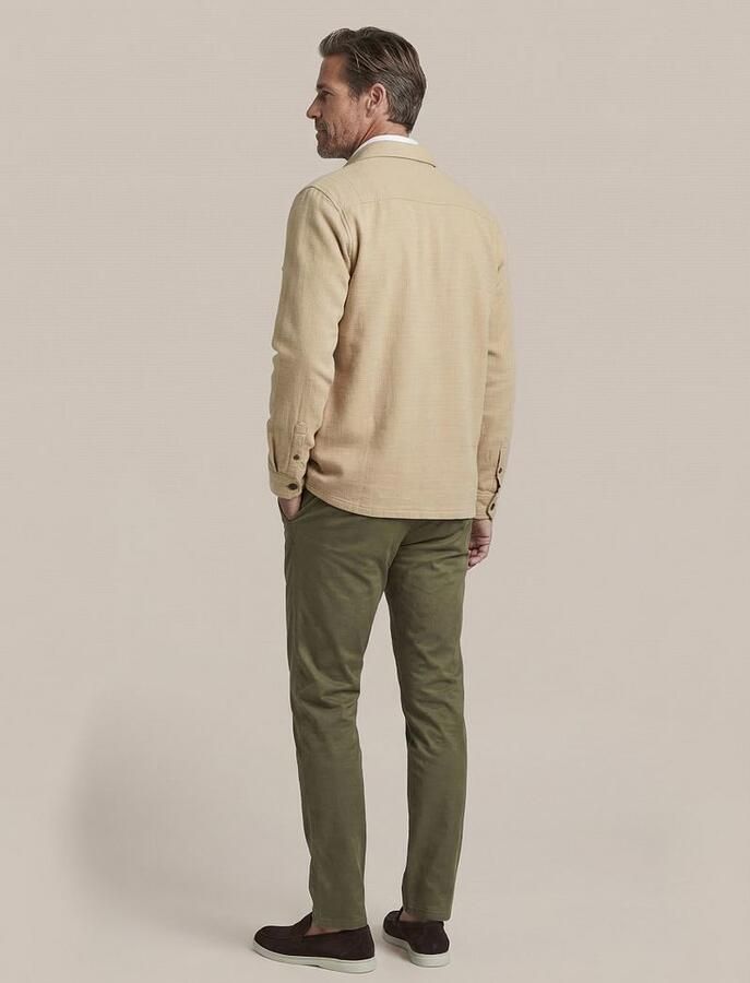 Suitable Overshirt Structure Beige - Foto 2