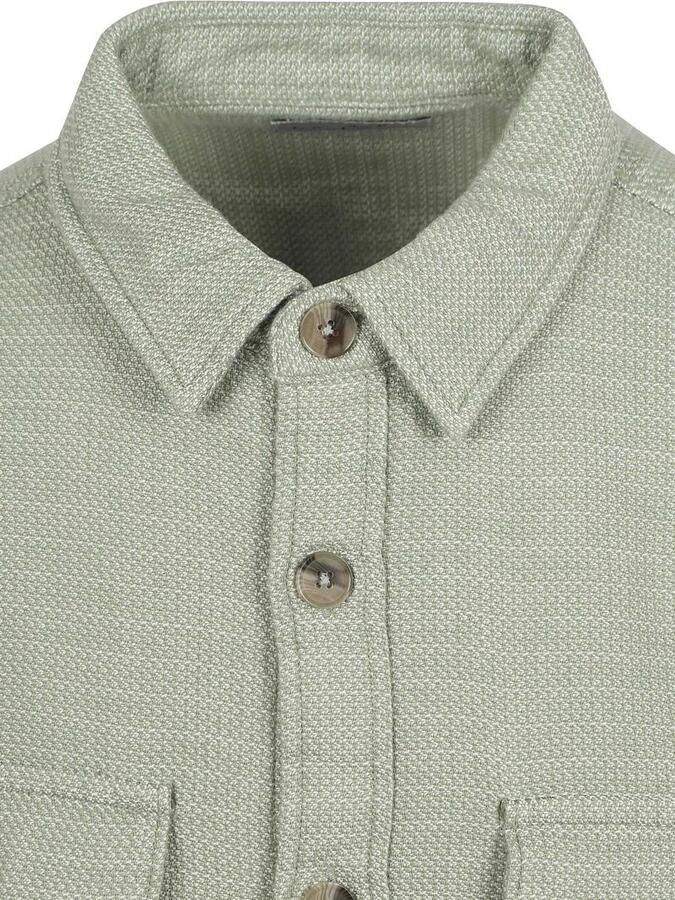 Suitable Overshirt Structure Groen - Foto 2