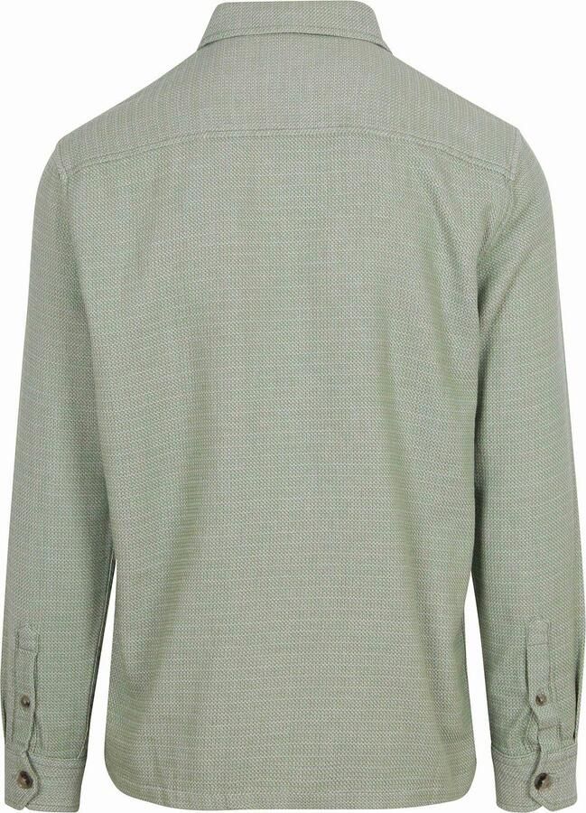 Suitable Overshirt Structure Groen - Foto 4