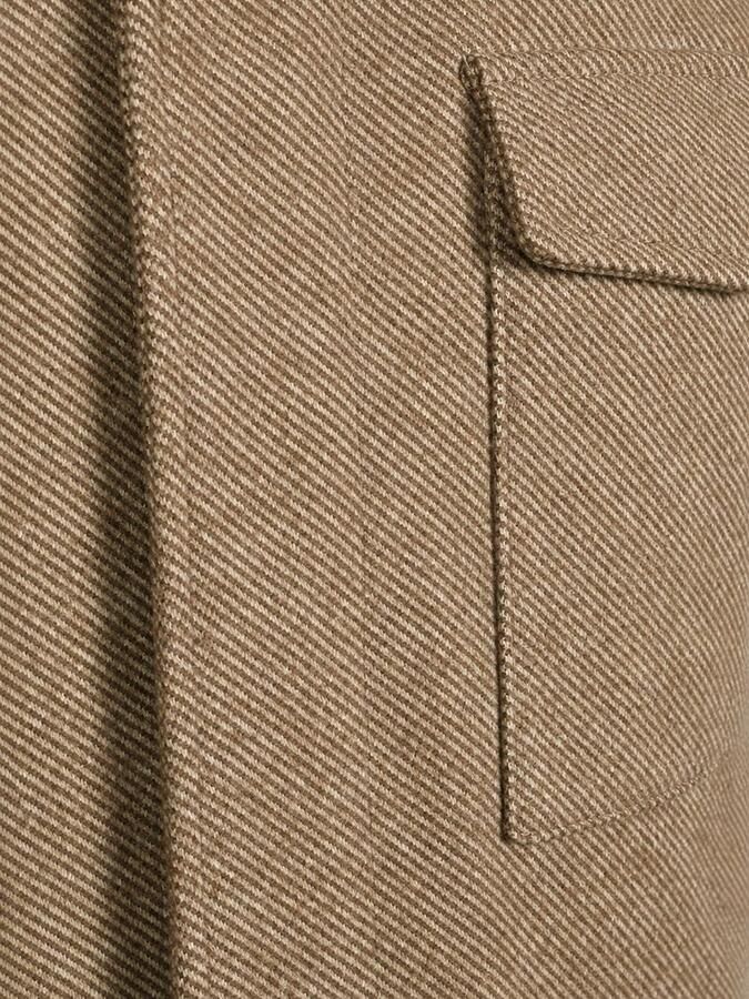 Suitable Overshirt Twill Beige - Foto 4