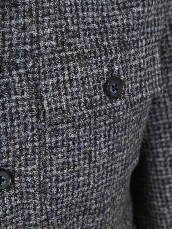 Suitable Overshirt Wool Blend Grijs Blauw - Foto 2