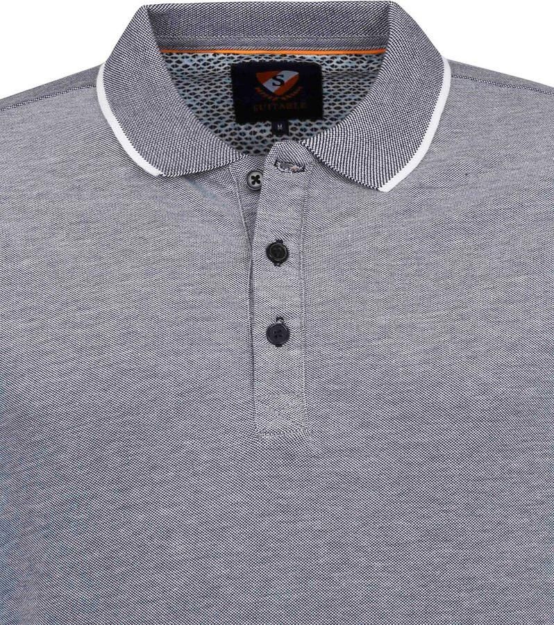 Suitable T-shirt Oxford Polo Grijs - Foto 2
