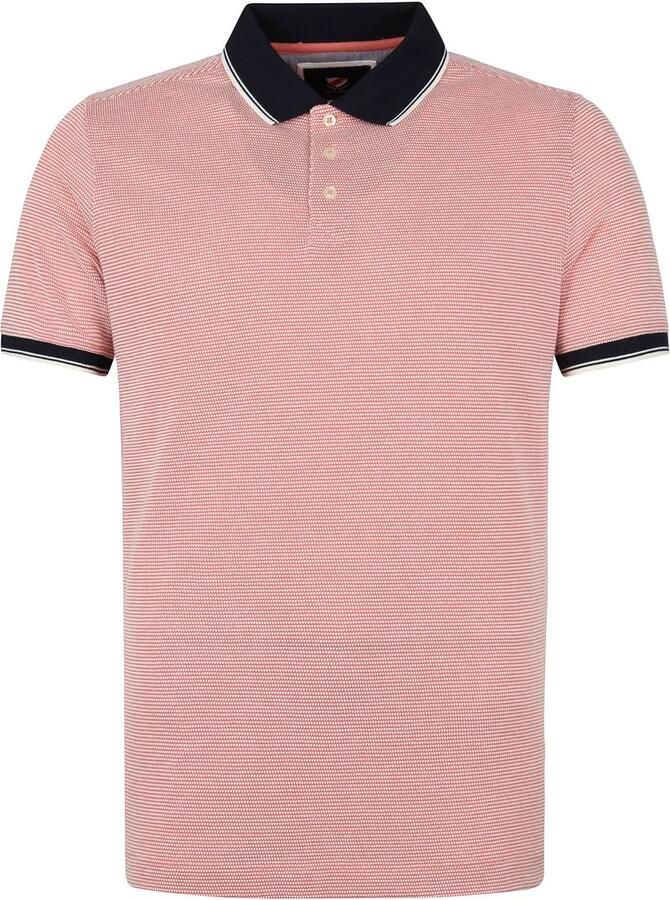 Suitable T-shirt Oxford Polo Roze - Foto 1