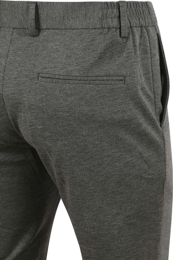 Suitable Pantalon Jersey Antraciet - Foto 4