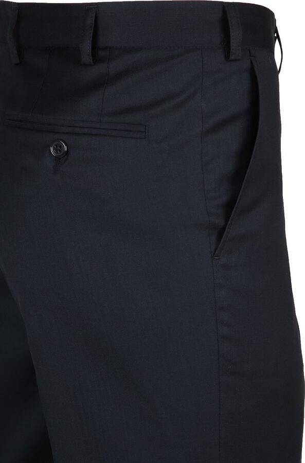 Suitable Pantalon Piga Wol Navy