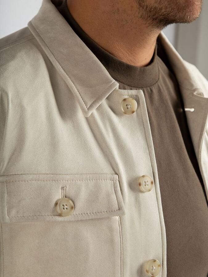 Suitable Pasetta Overshirt Ecru - Foto 2