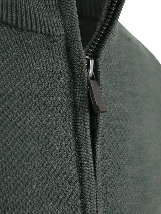 Suitable Pine Knit Half Zip Trui Groen - Foto 2