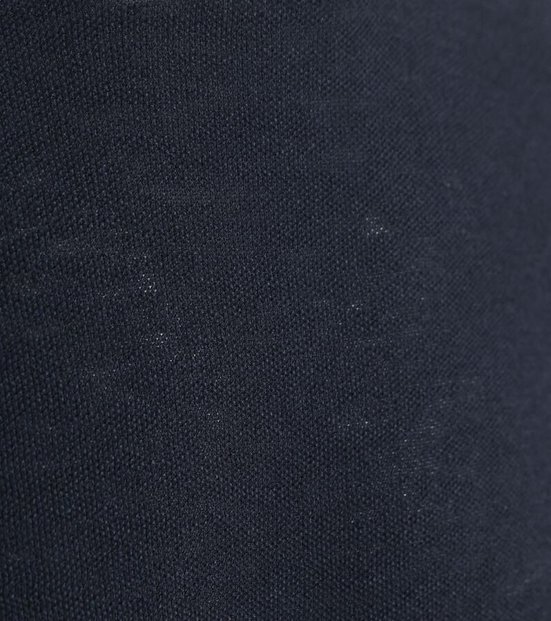 Suitable T-shirt Piqué T-shirt Linnen Navy - Foto 3