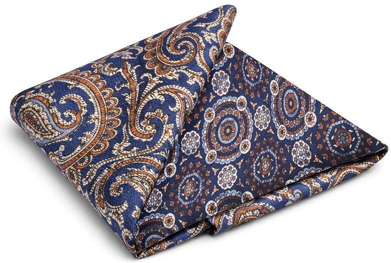 Suitable Pochet Reversible Bruin op Navy