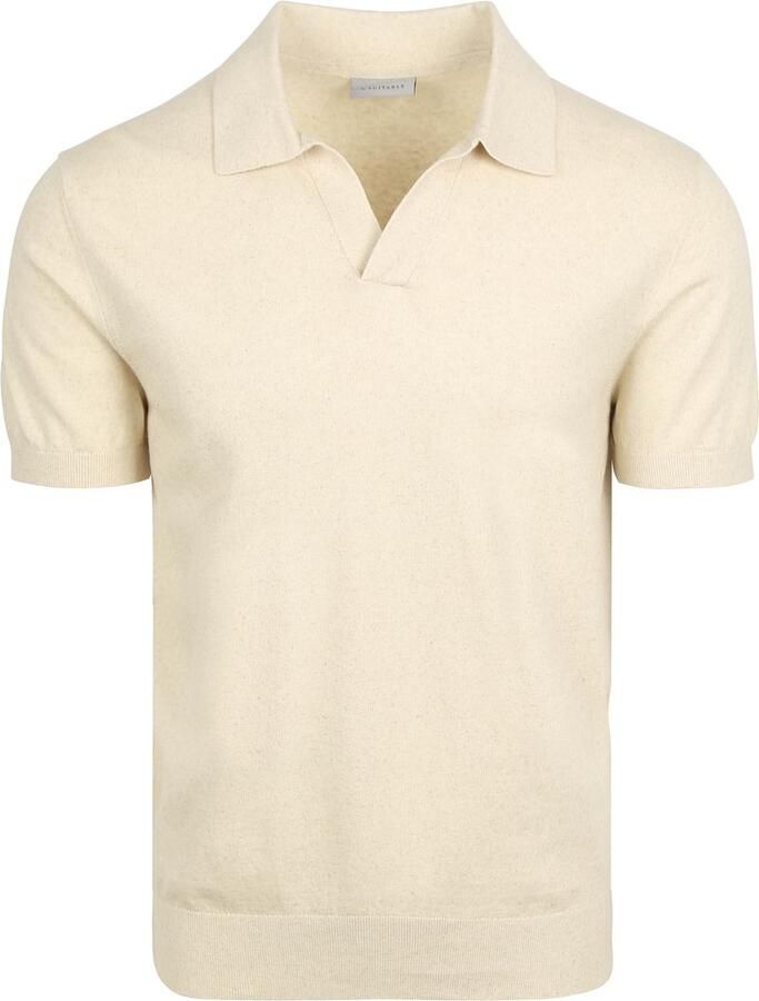 Suitable Polo Riva Linnen Ecru
