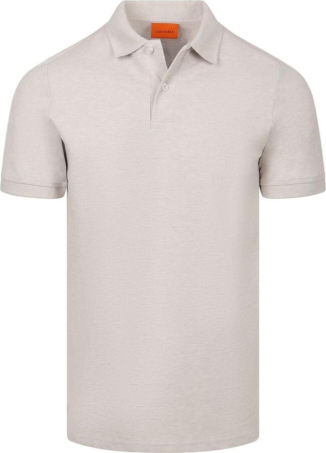 Suitable Poloshirt MEL Pique Sand