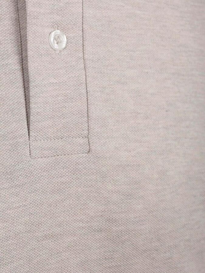 Suitable Poloshirt MEL Pique Sand - Foto 4
