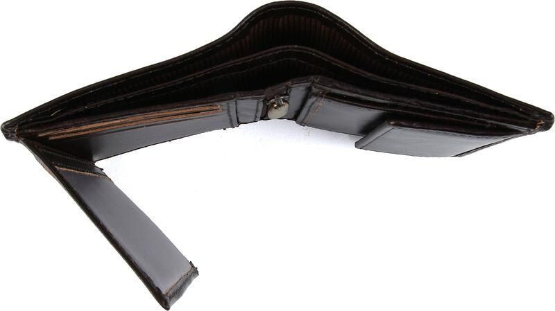 Suitable Portemonnee Nikkei Donkerbruin Leer Skim Proof - Foto 2