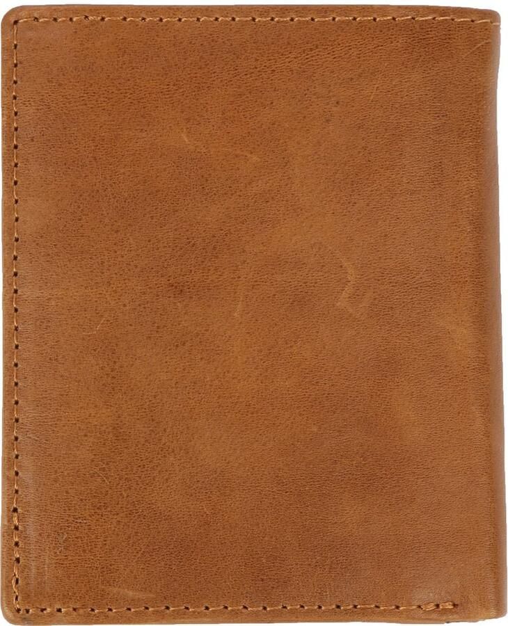 Suitable Portemonnee Nikkei Lichtbruin Leer Skim Proof