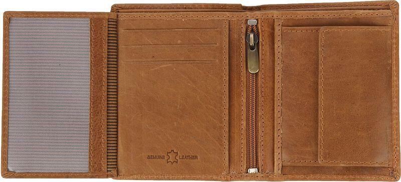 Suitable Portemonnee Nikkei Lichtbruin Leer Skim Proof - Foto 2