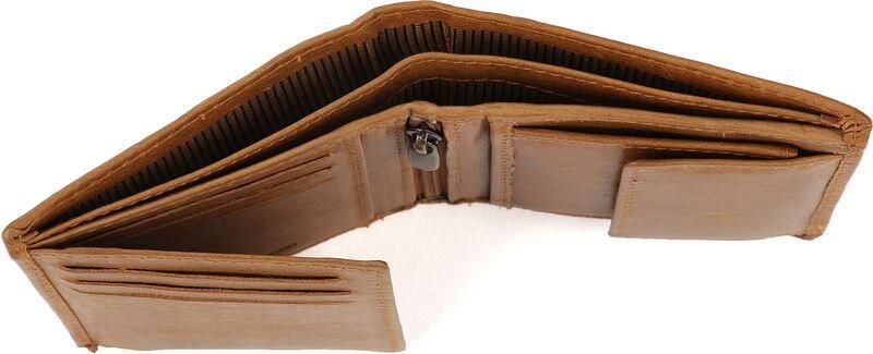 Suitable Portemonnee Nikkei Lichtbruin Leer Skim Proof - Foto 3