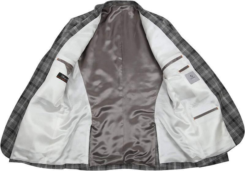 Suitable Blazer Prestige Colbert Pete Wolmix Grijs - Foto 3