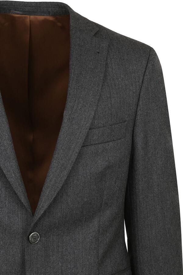 Suitable Prestige Colbert Wol Herringbone Grijs