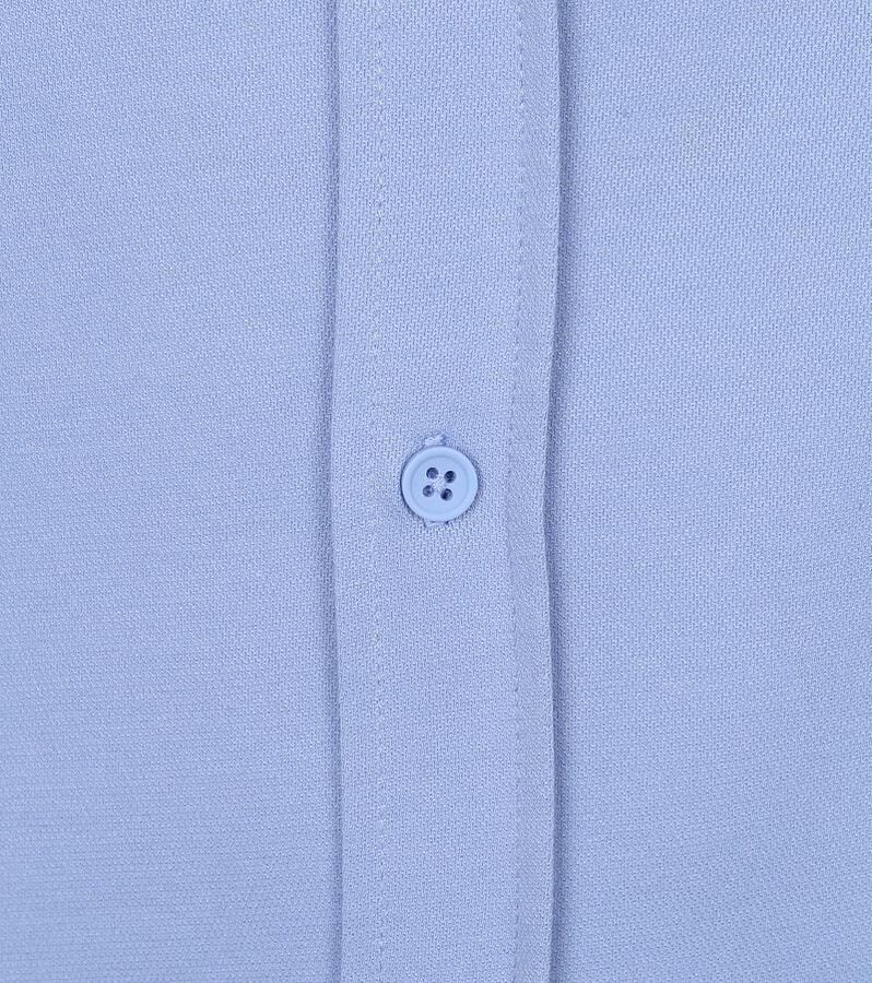 Suitable Prestige Earl Short Sleeve Overhemd Lichtblauw - Foto 3
