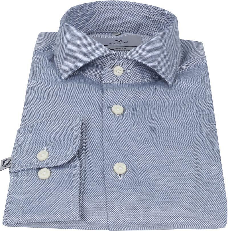 Suitable Prestige Overhemd Funi Blauw - Foto 2