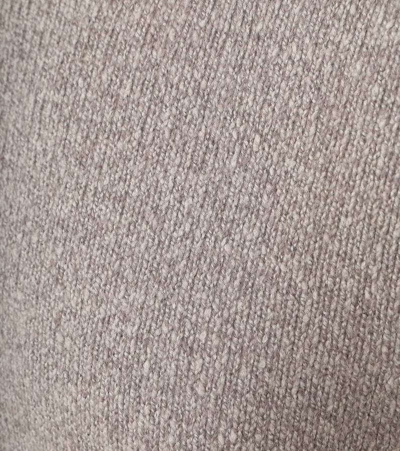 Suitable Pullover Boiled Wool Taupe - Foto 3