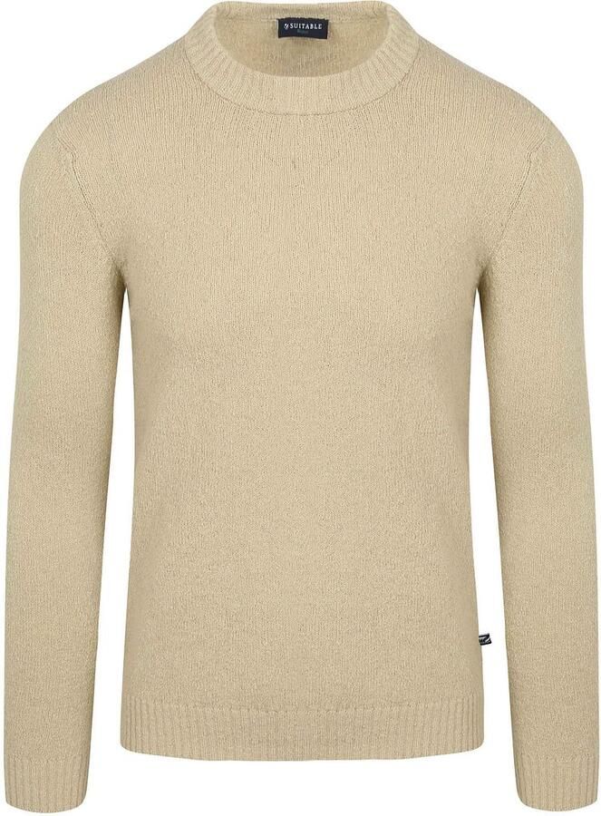 Suitable Pullover Bouclé Beige