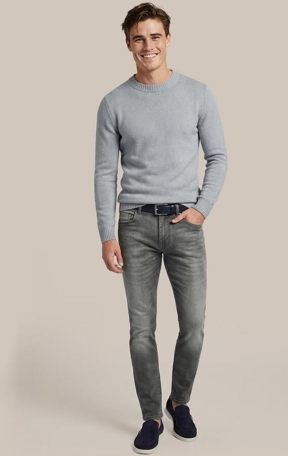 Suitable Pullover Bouclé Blauw - Foto 5
