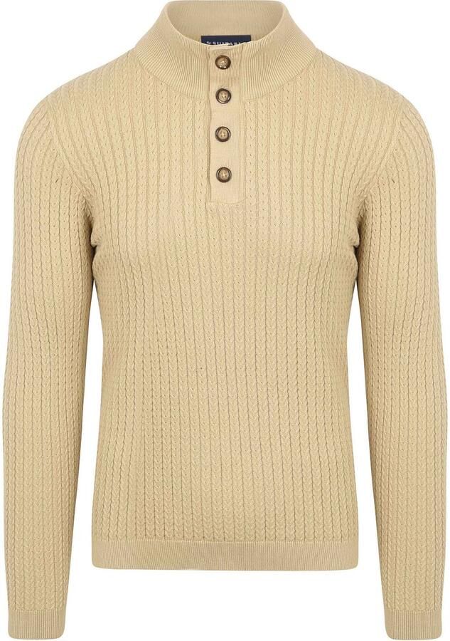 Suitable Pullover Camock Beige