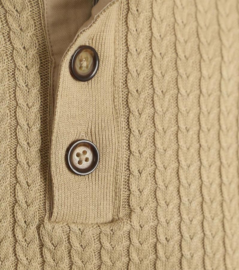 Suitable Pullover Camock Beige - Foto 3