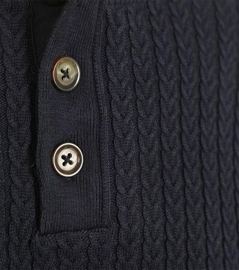 Suitable Pullover Camock Navy - Foto 3