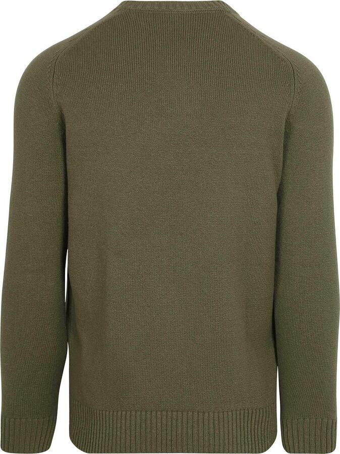 Suitable Pullover Raw Olijfgroen - Foto 4
