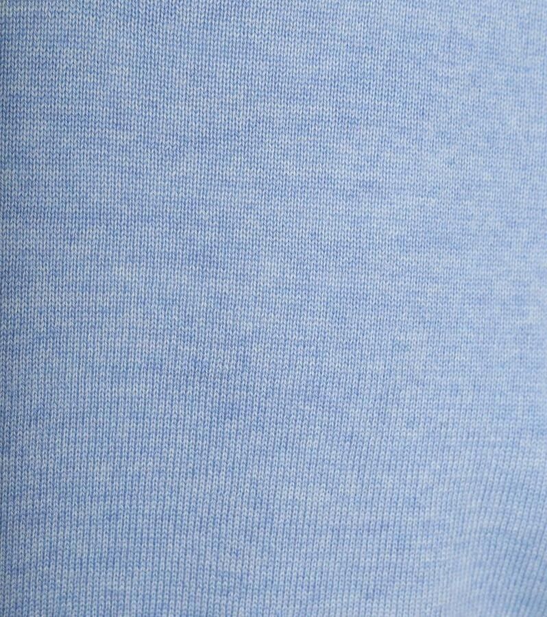 Suitable Pullover V-Hals Wol Lichtblauw - Foto 3