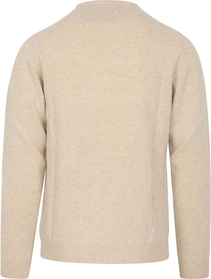 Suitable Pullover Wol O-Hals Beige - Foto 4