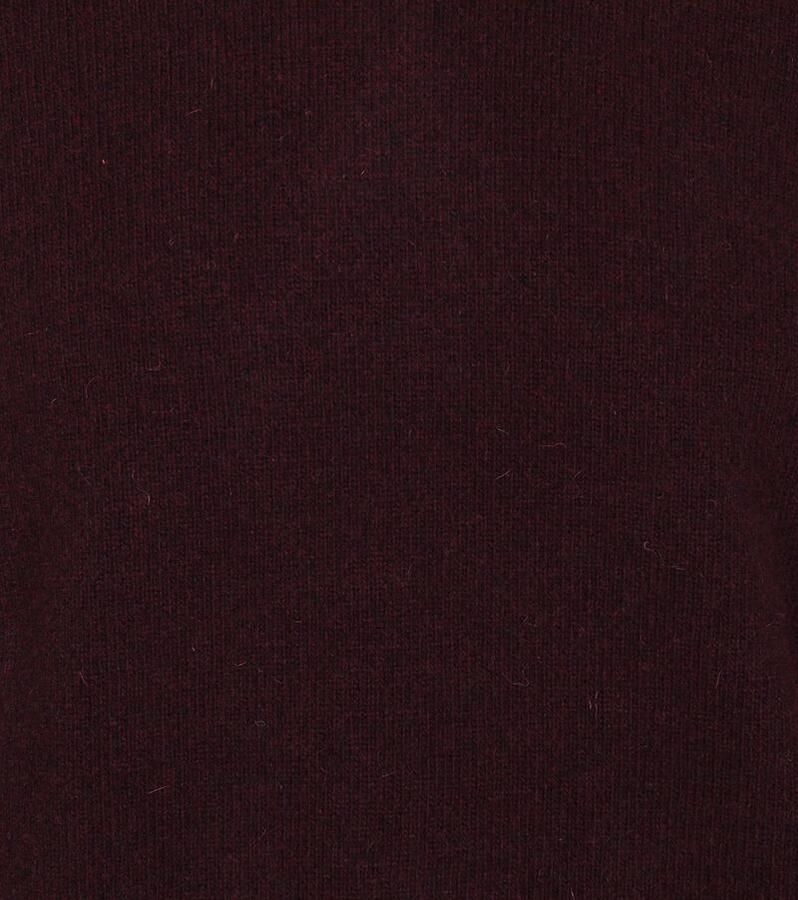 Suitable Pullover Wol O-Hals Bordeaux - Foto 3