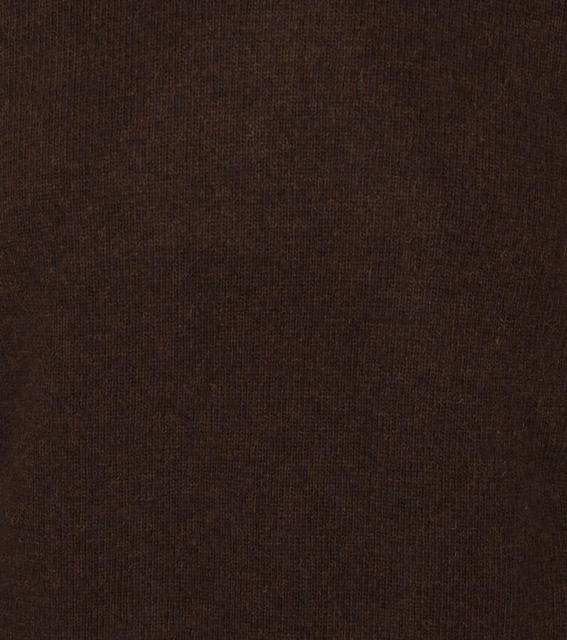 Suitable Pullover Wol O-Hals Bruin - Foto 3
