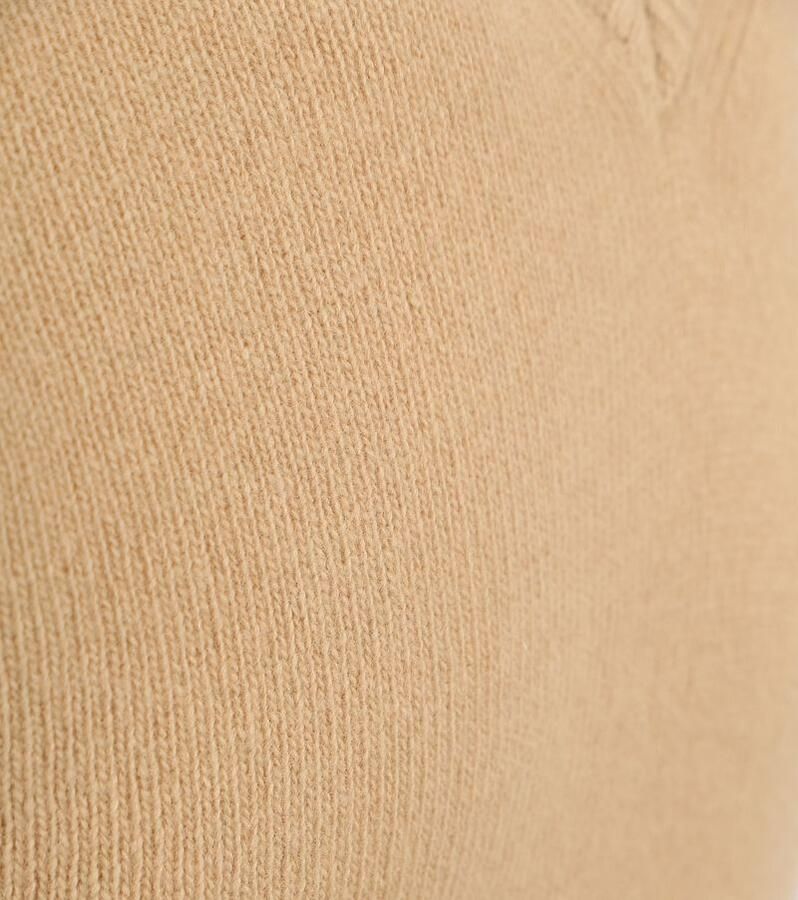 Suitable Pullover Wol V-Hals Beige - Foto 4