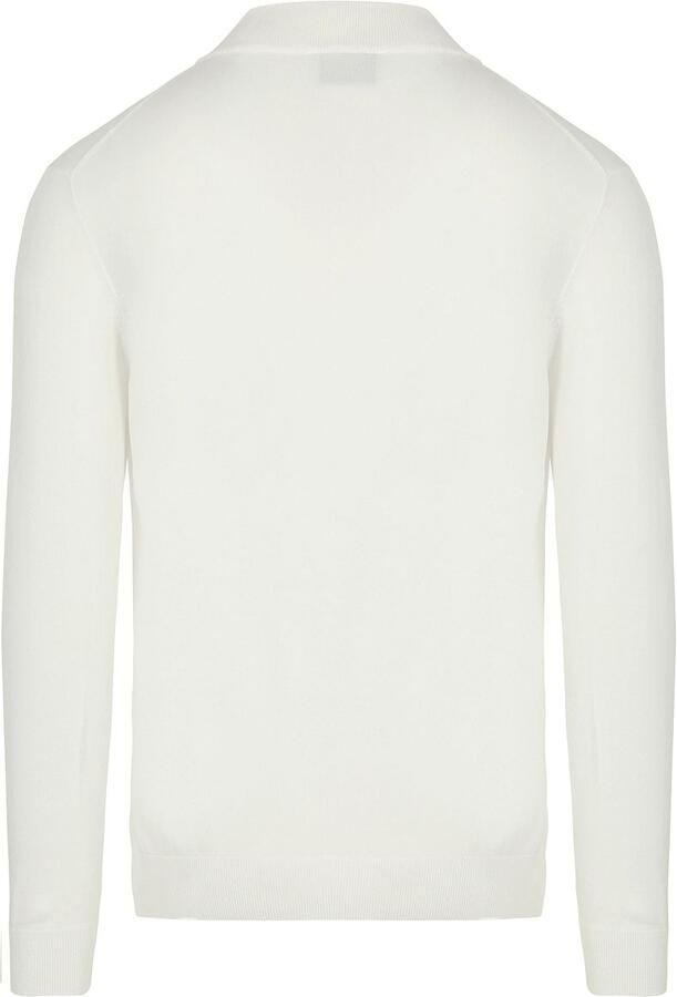 Suitable Race Half Zip Trui Off White - Foto 3